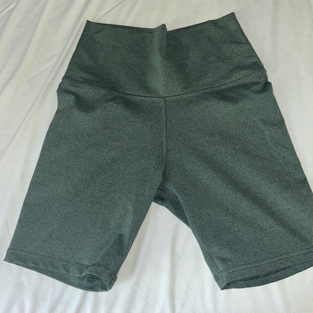 Aerie Dark Green Bike Shorts
